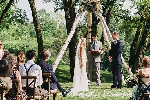 Outdoor ceremony