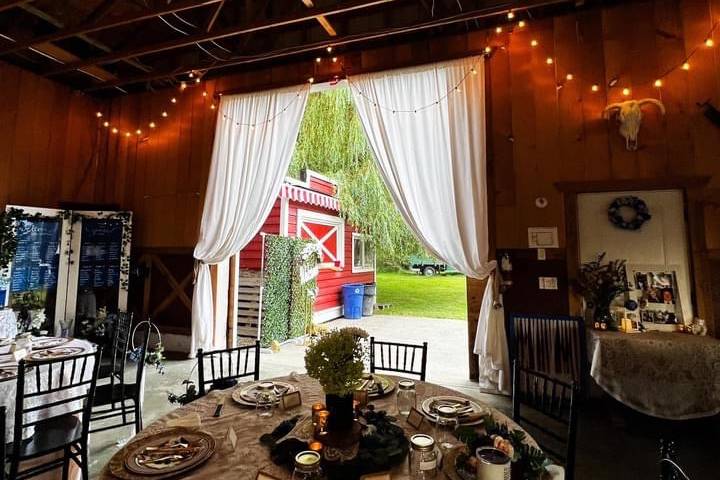 Dreamy barn wedding