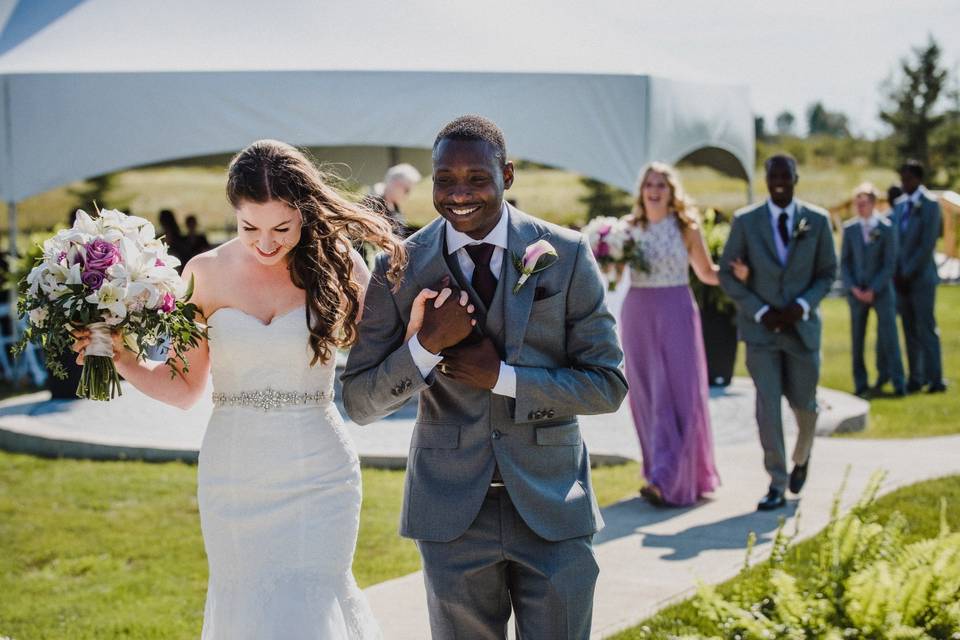 First walk down the aisle