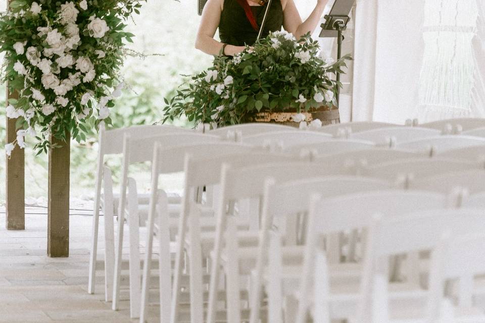 Vineyard wedding