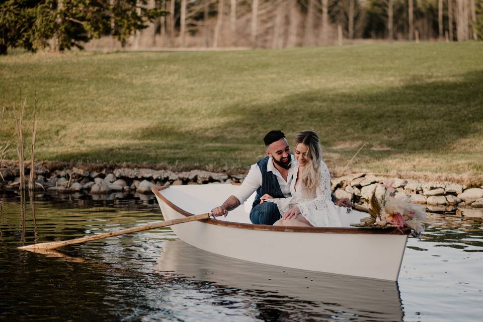 Pine and Pond Elopement