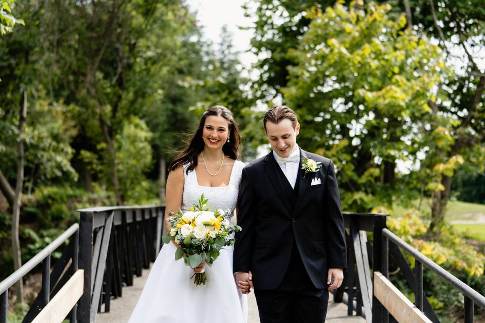 Walking hand in hand