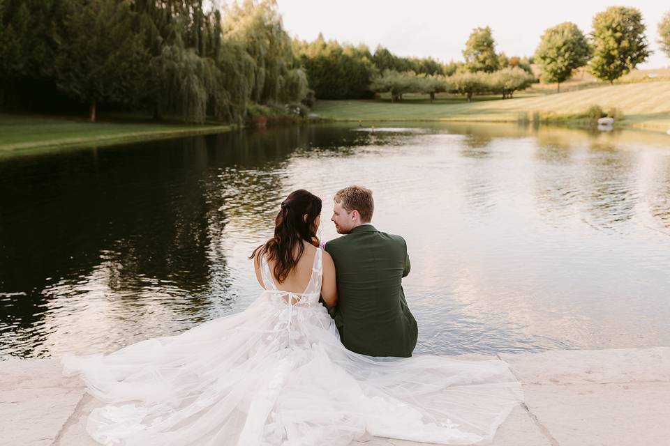 Bride and groom