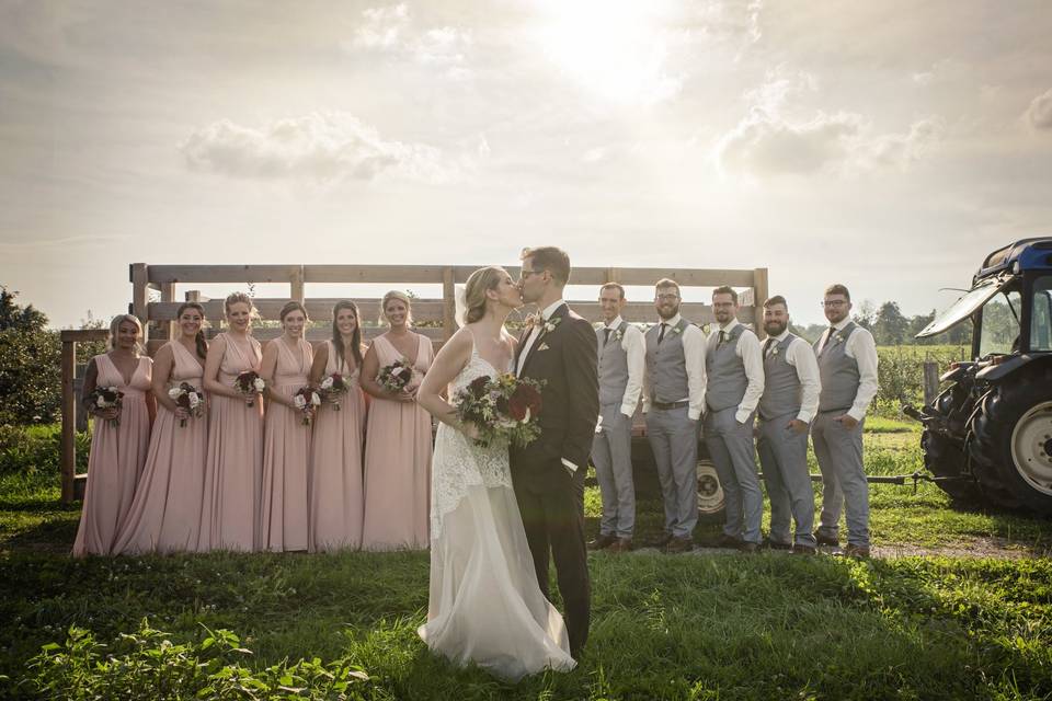 Farm wedding