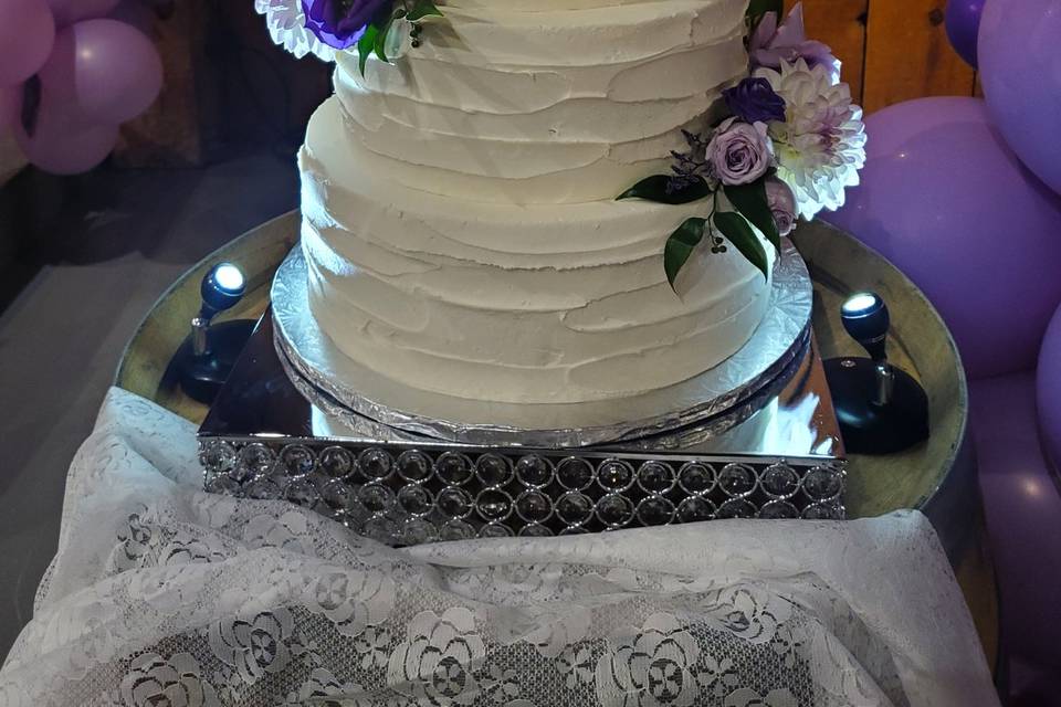 Milton wedding cake