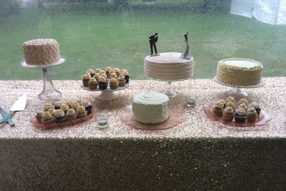 Waterdown wedding cake