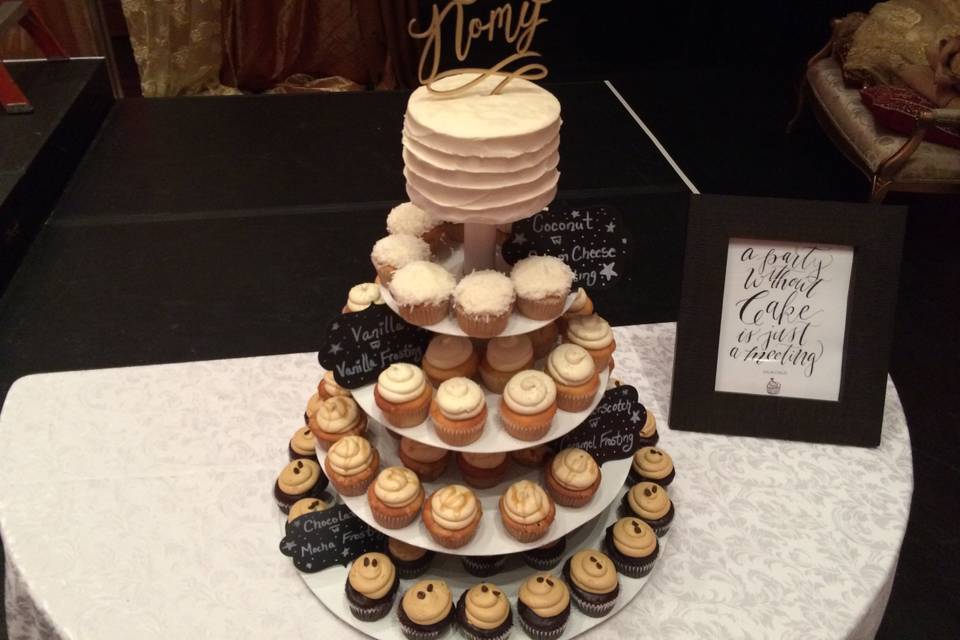 Mississuaga wedding cupcakes