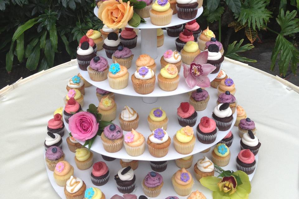 Burlington wedding cupcakes