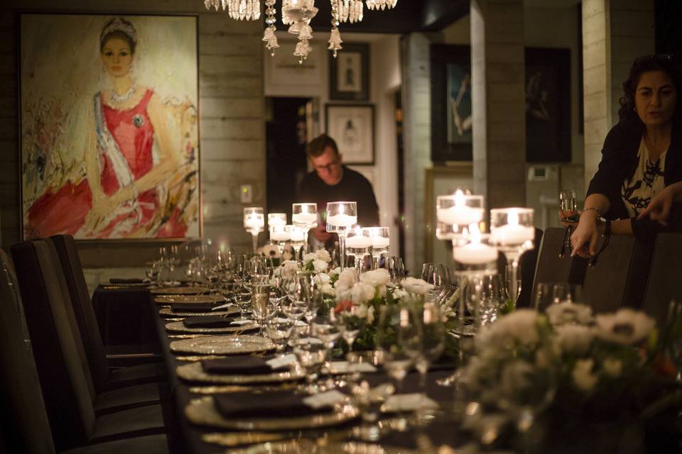 Place Setting at a Home