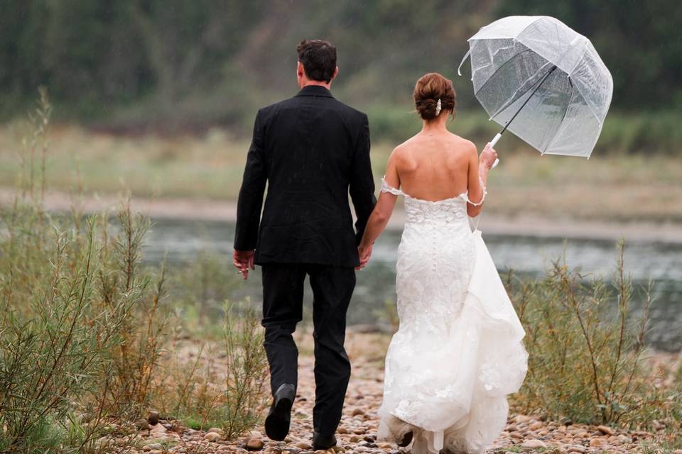 Edmonton Rainy Day Wedding