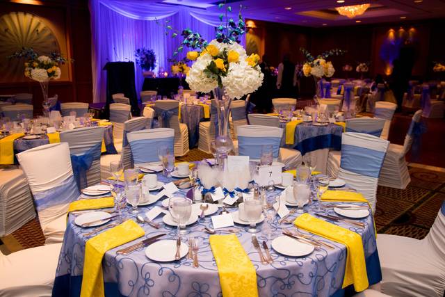 Decor: Blue & yellow