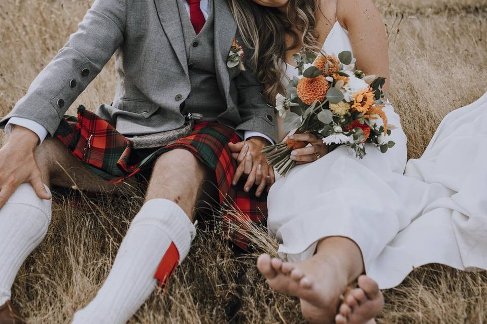 Bride and Groom portraits