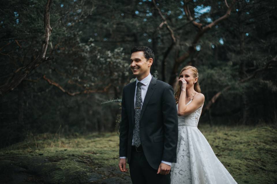 Forest New Years Elopement