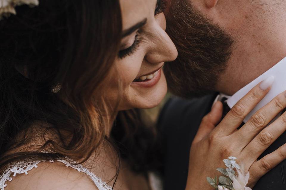 Bride and groom portraits