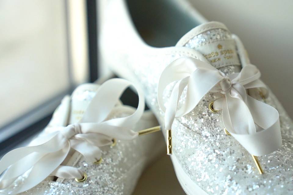 Cute shoes for the bride