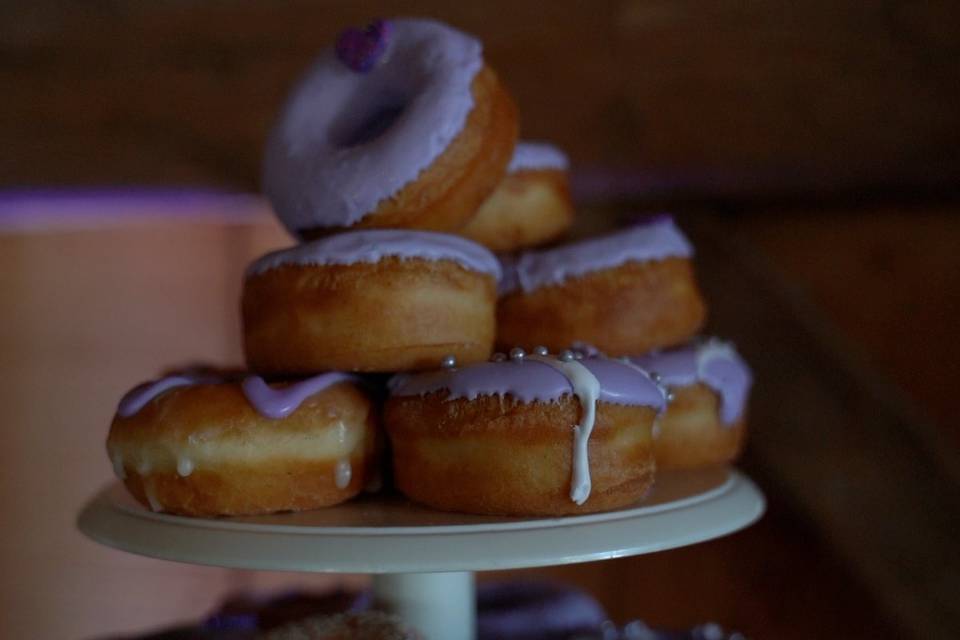 Delicious Donut Cake