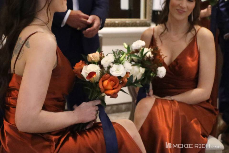 Bridemaids bouquets