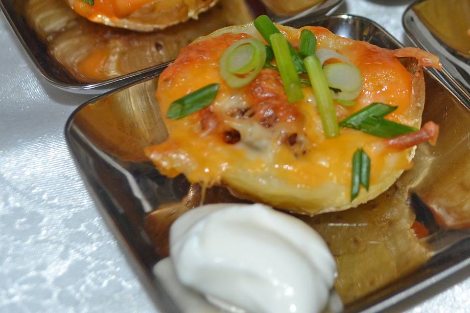 Stuffed Potato Skins