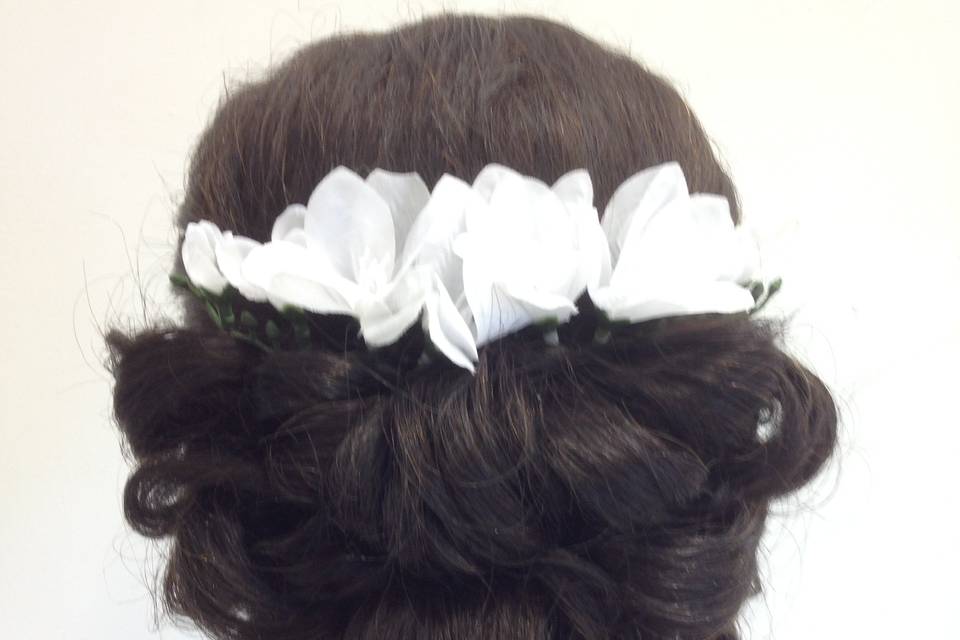 Curled Updo