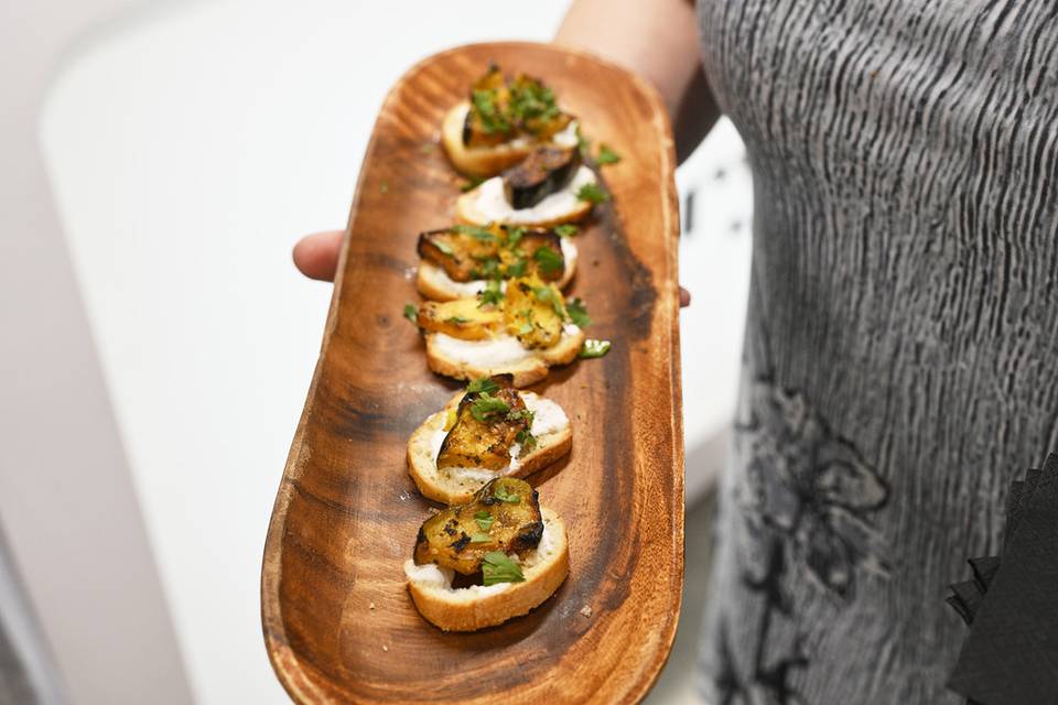 Squash Crostini