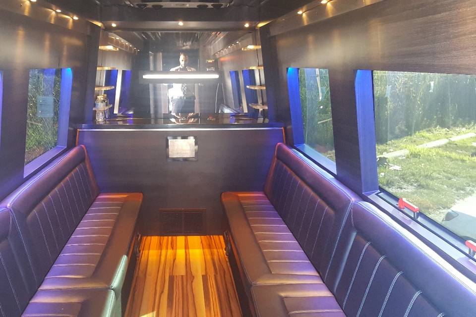 Party Bus Inside