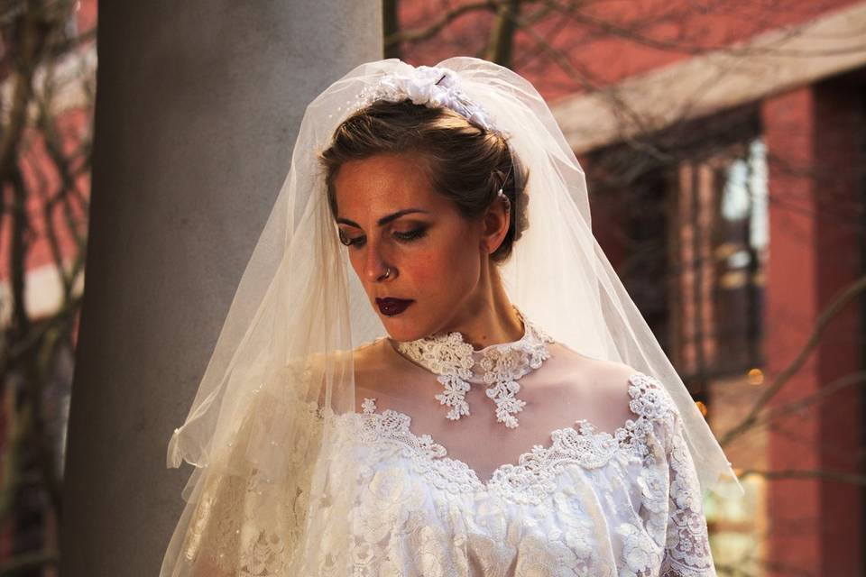 Vintage Cinema Bride Editorial