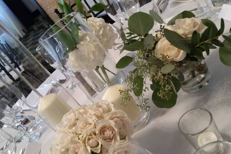 Shabby Chic  centerpieces