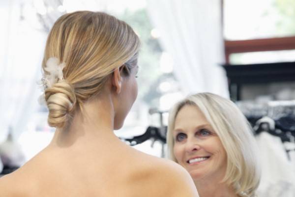 Wedding hair and makeup services