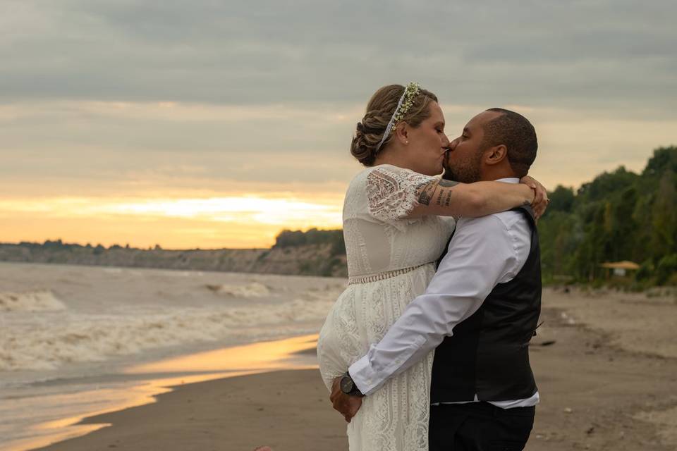 Port Stanley Wedding Photo