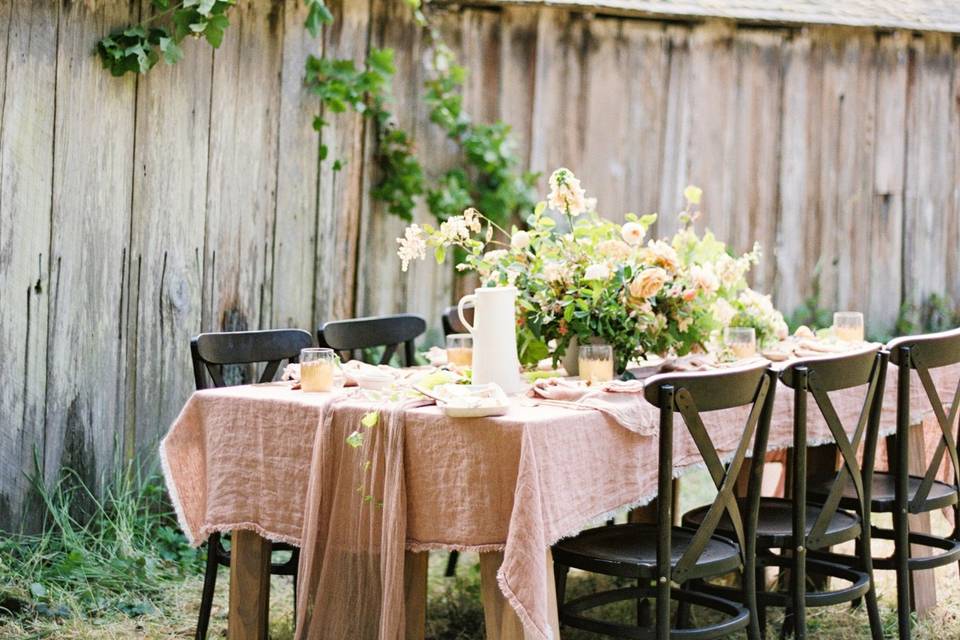 Rustic Table Setting