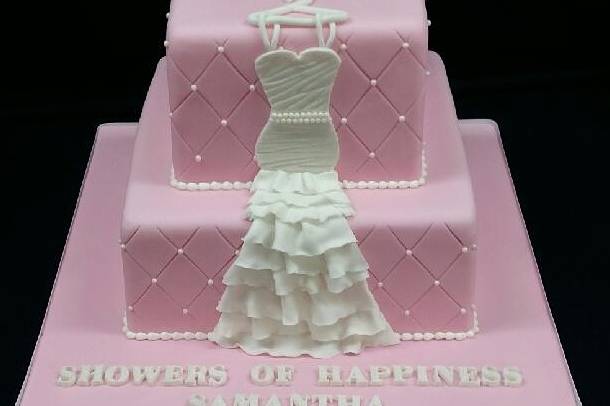 Newmarket bridal shower cakes