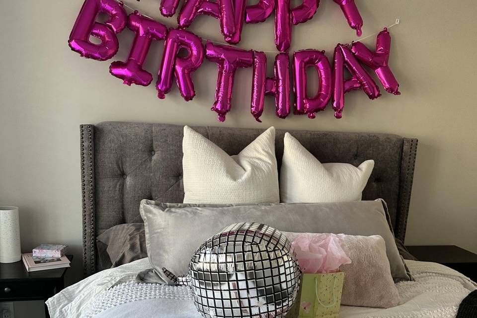 Birthday Room Decor