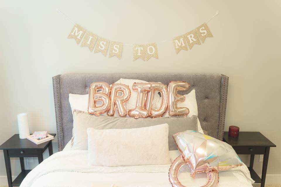 Bridal Room Decor