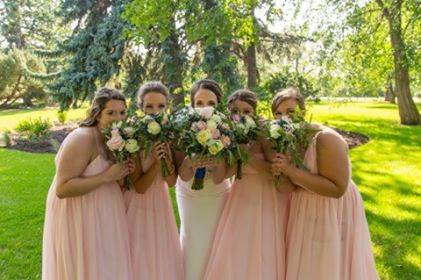 Blush wedding