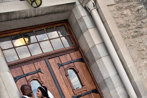 Etobicoke, Ontario wedding couple