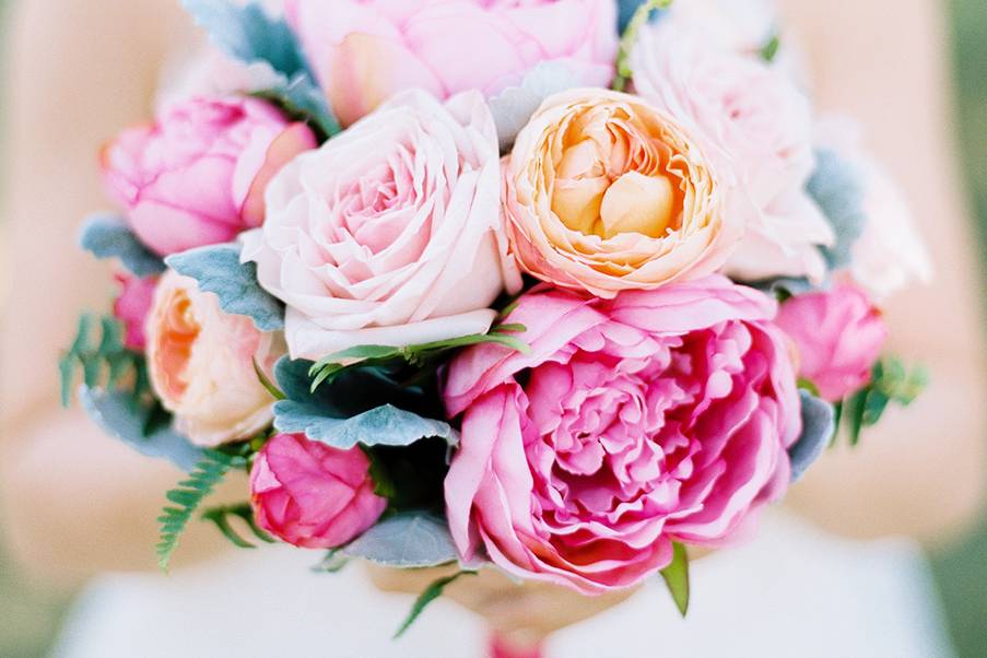 Stunning bouquet colours.