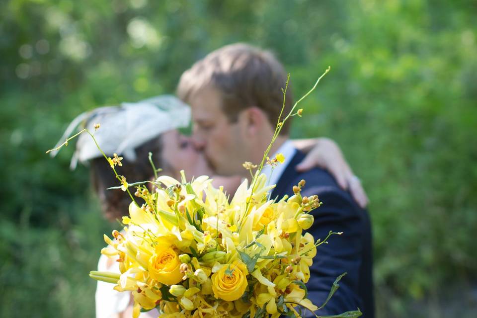 Men need flowers too!