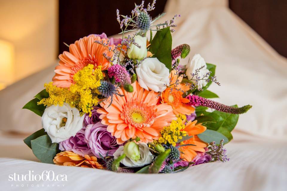 Wild flower bouquets