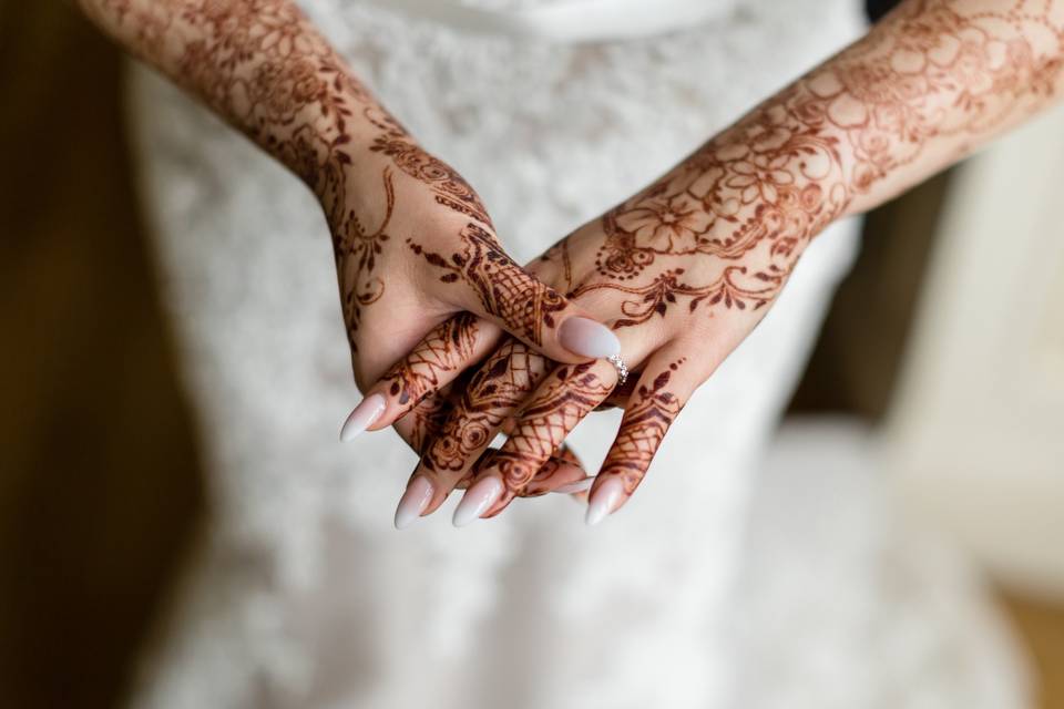 Laura's bridal henna - 18