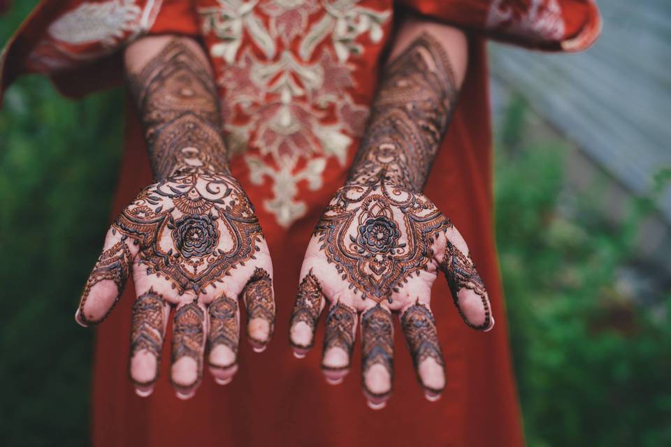 Dried lavender henna