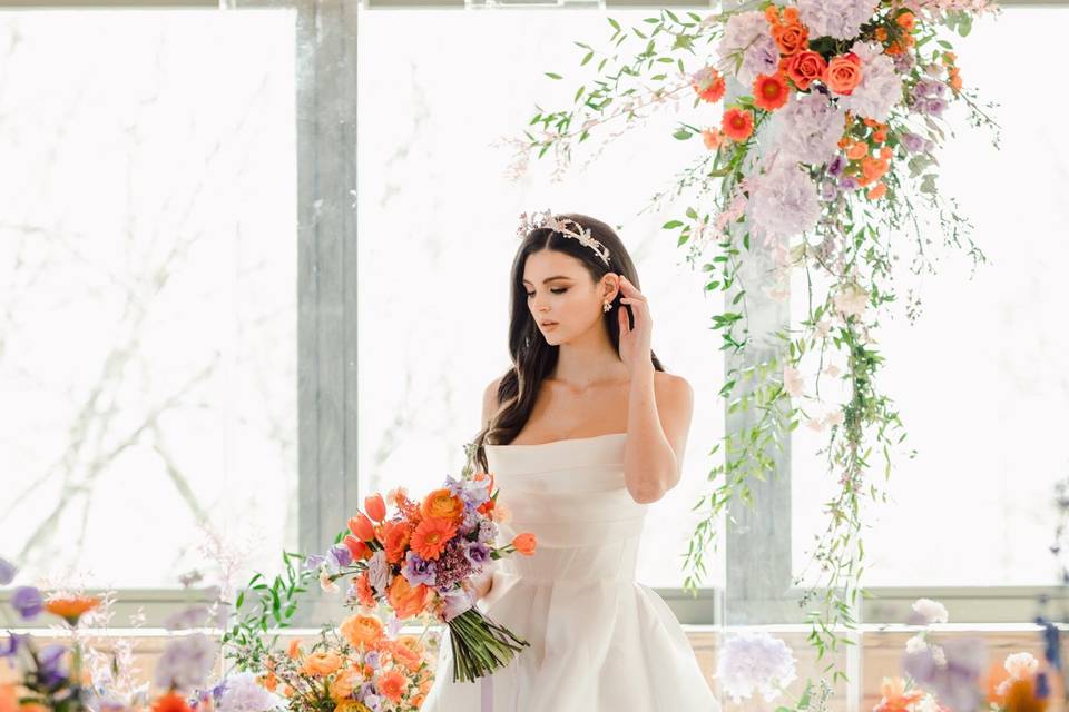 Soft Spring Wedding