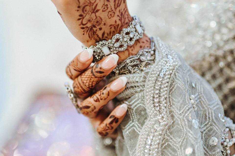 Bridal henna stain - day 2