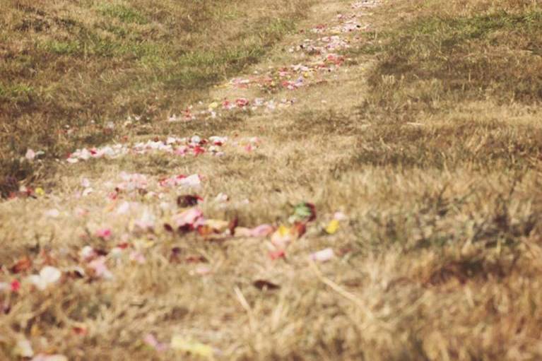 Walking down the aisle