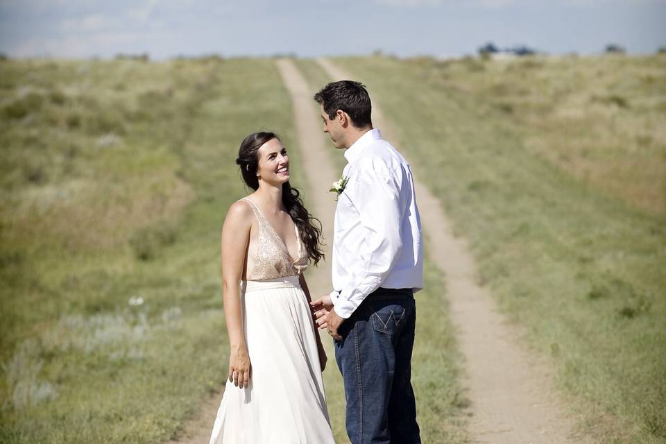 Rural Alberta Wedding