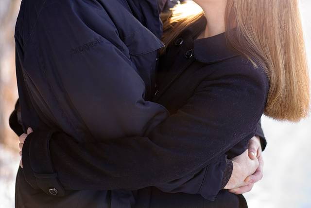Jessica and Curtis' engagement