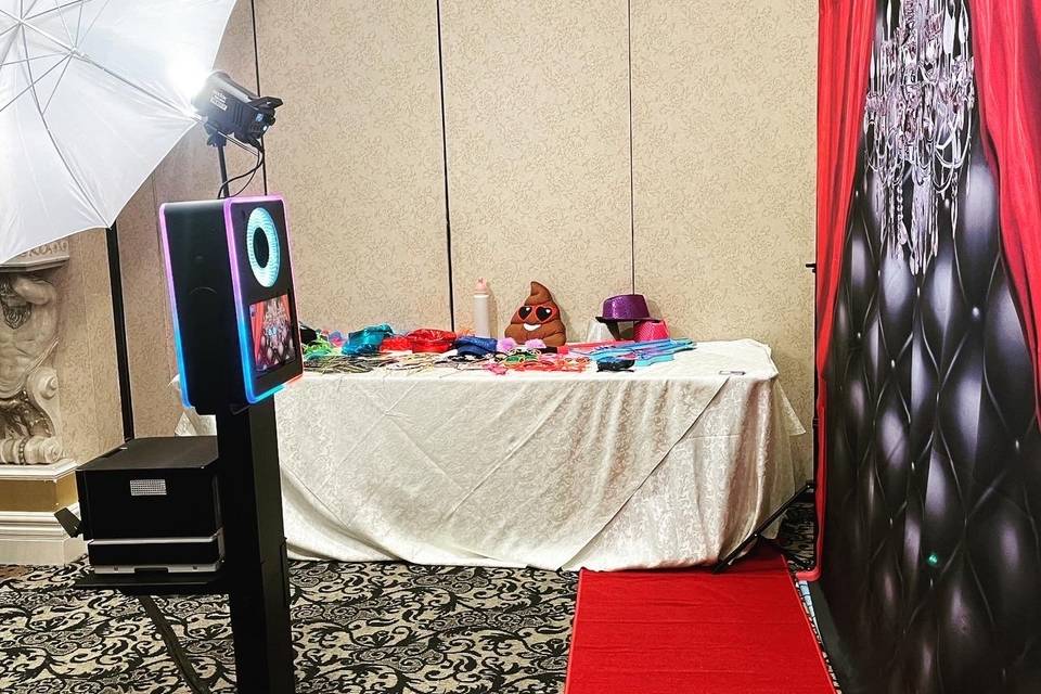 Royal Photobooth Setup