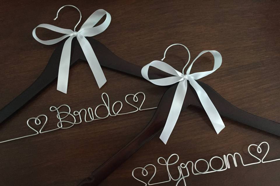 Bride & Groom Hangers