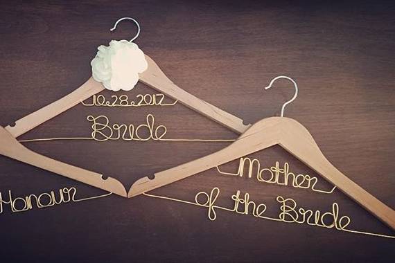 Bridal Party Hangers