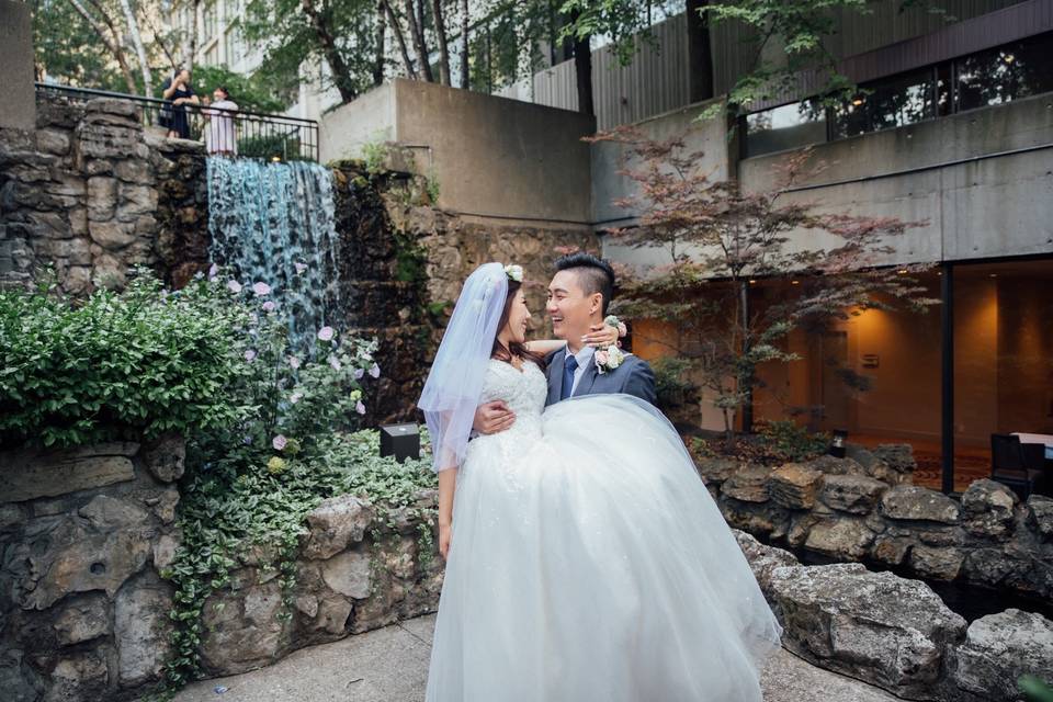 Waterfall Garden Wedding