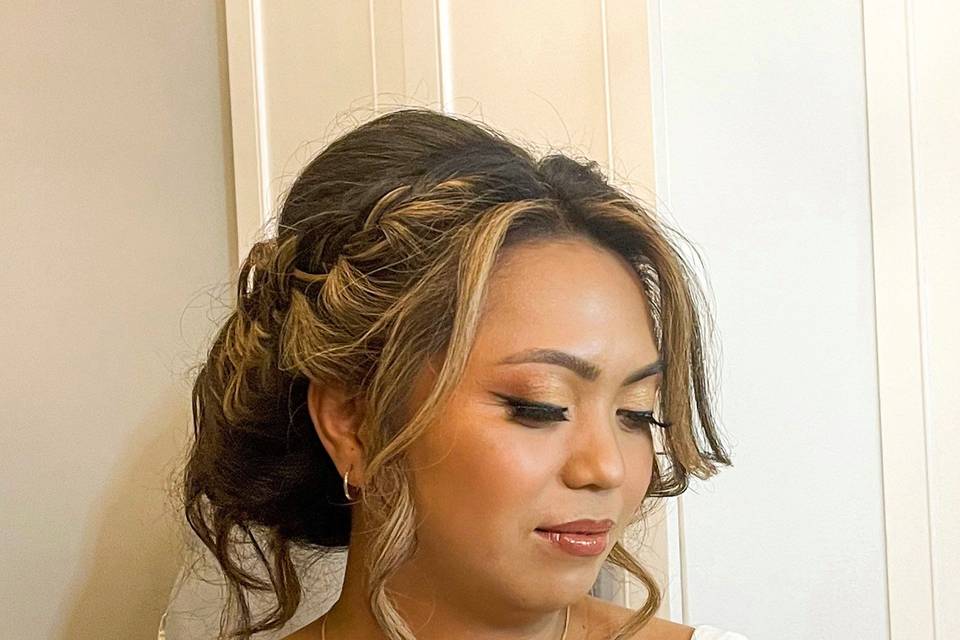 Bridal Hair by @oro.salon